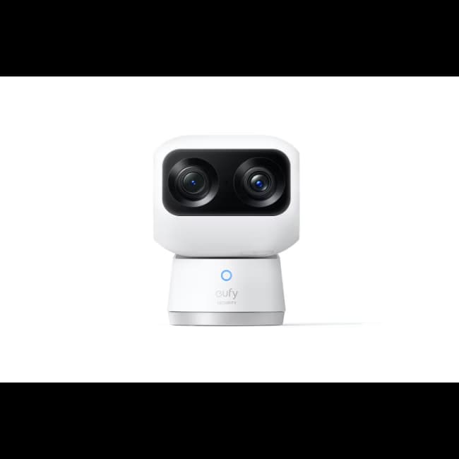 Eufy S350 4K Indoor Cam Dual Pan & Tilt Camera with 4K Zoom & 2K Wide Lenses | T8416221
