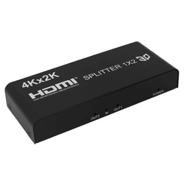 Sbox 2 Ports HDMI 1.4 Splitter - Black | HDMI-2