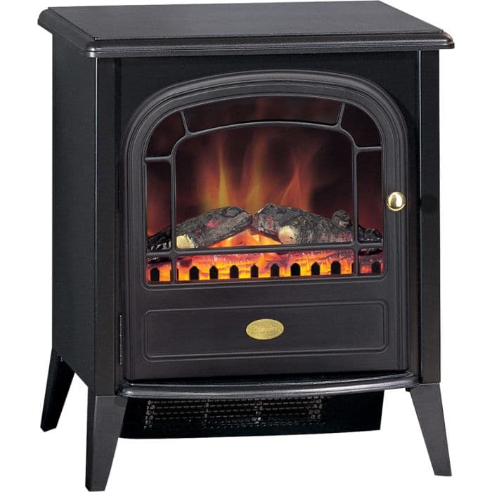 Dimplex CLB20E, Club Log Effect Electric Stove, Black