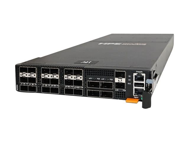 HPE - Storage DCN SN8325H - H-Series - switch - half-width - Managed - 18 x 1/10/25 Gigabit SFP28 + 4 x 40/100 Gigabit QSFP28 - back to front airflow - TAA Compliant