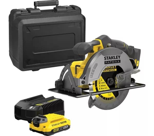 STANLEY FATMAX Fatmax V20 Cordless Circular Saw with 1 Battery