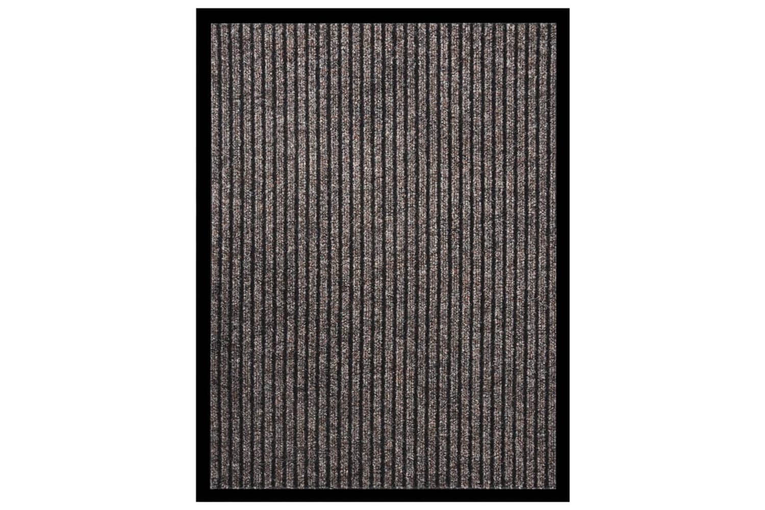 vidaXL 331602 Doormat Striped Beige 60x80cm
