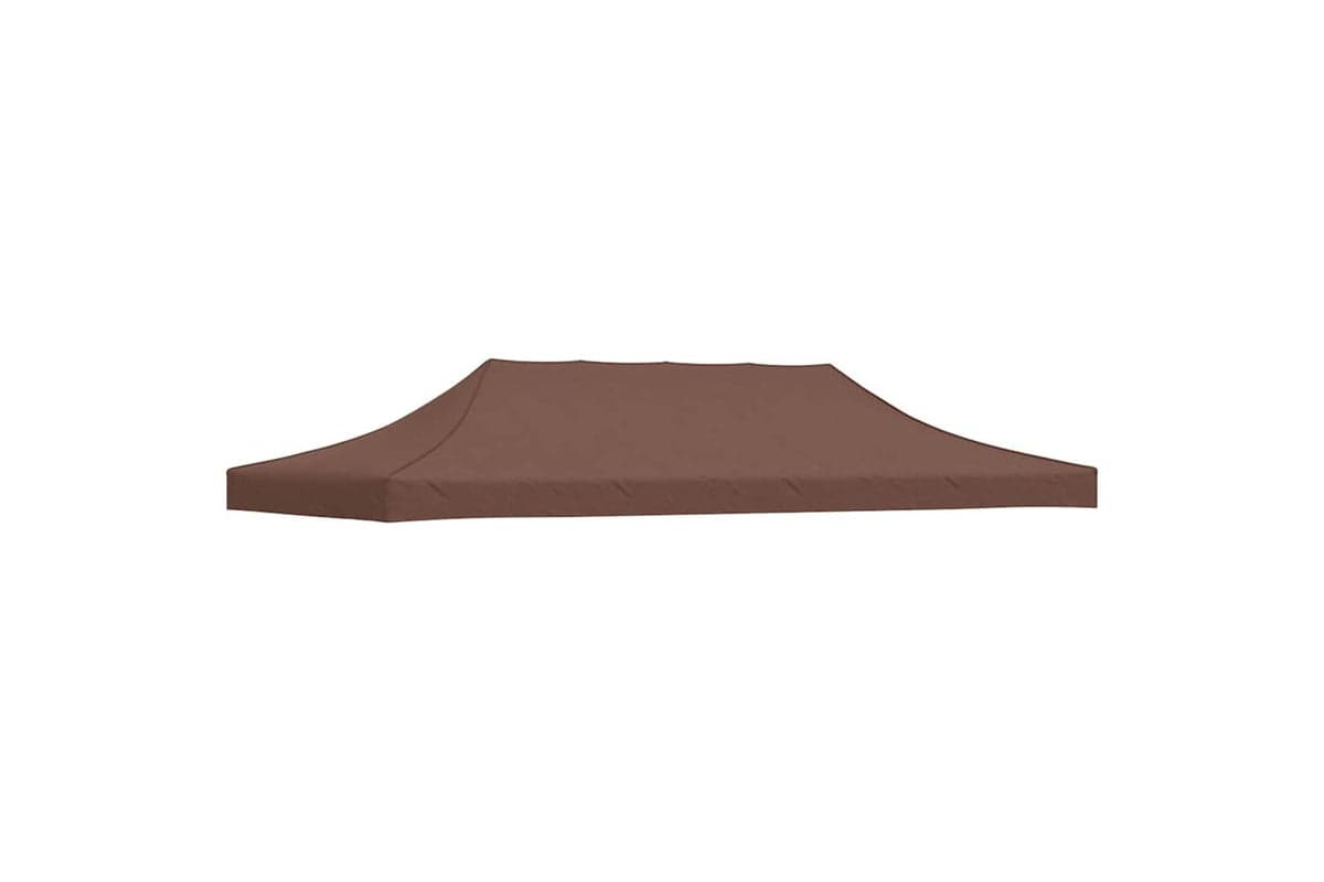 Vidaxl 315332 Party Tent Roof 6x3 M Brown