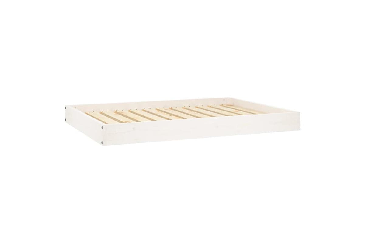 Vidaxl Dog Bed White 1015x74x9 Cm Solid Wood Pine