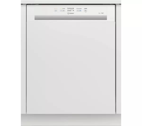 INDESIT Push&Go I3B L626 UK Full-size Semi-integrated Dishwasher