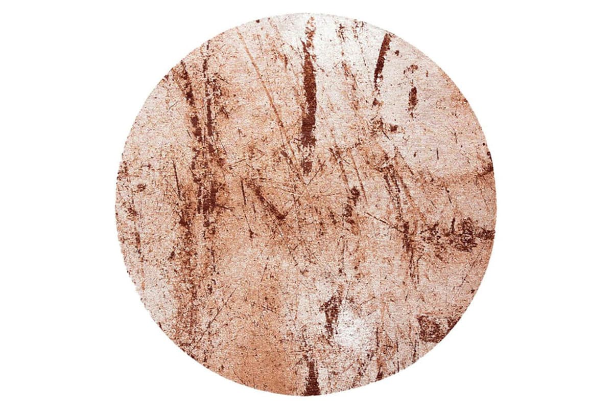 Louis De Poortere | Sol Tandoori Eco Round Rug | Orange | 240 x 240 cm