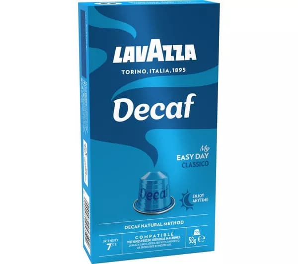 LAVAZZA Decaf Coffee Pods - 10 Servings