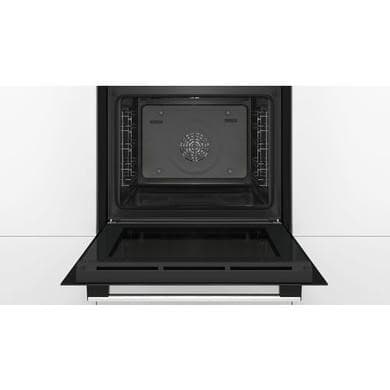 Refurbished Bosch Series 4 HQA574BS3B 60cm Single Built In Electric Oven Stainless Steel