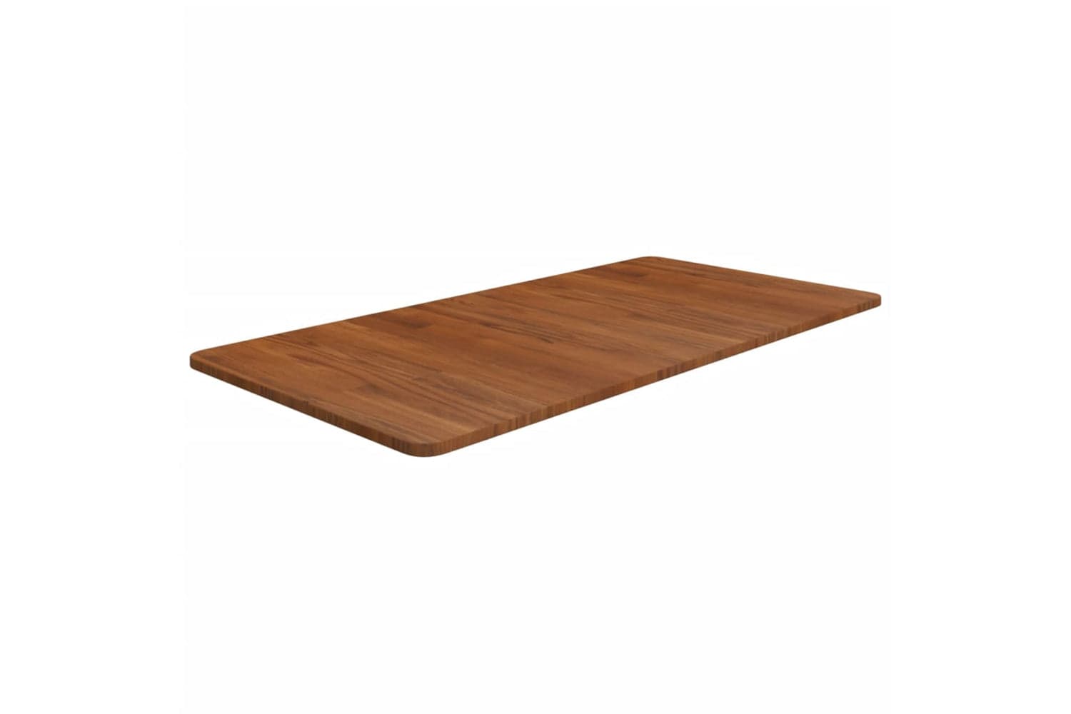 Vidaxl 343025 Bathroom Countertop Dark Brown 100x50x1.5cm Treated Solid Wood