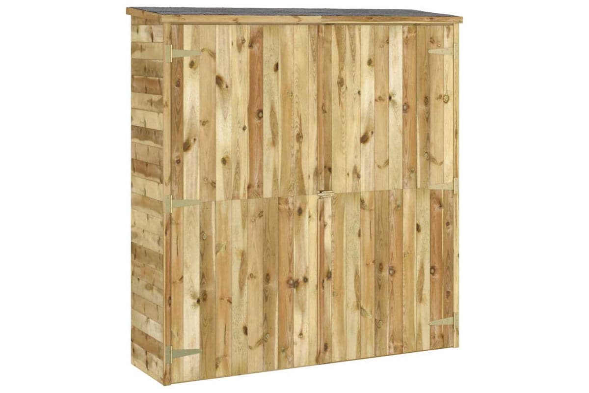 vidaXL 46362 Garden Tool Shed 163x50x171cm Impregnated Pinewood