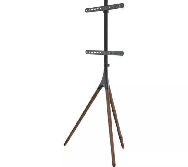 SANDSTROM Chevalet SCHEV19 880 mm TV stand with Bracket for 32-60" TVs - Black & Brown