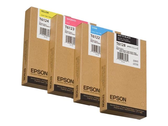 EPSON - T6122 - cyan - original - ink cartridge