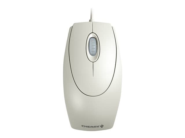 Cherry - WheelMouse - mouse - PS/2, USB - light grey