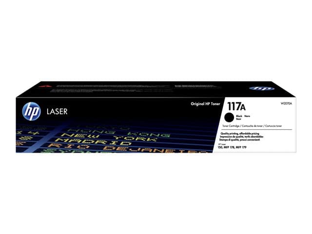 HP - 117A - black - original - toner cartridge (W2070A)