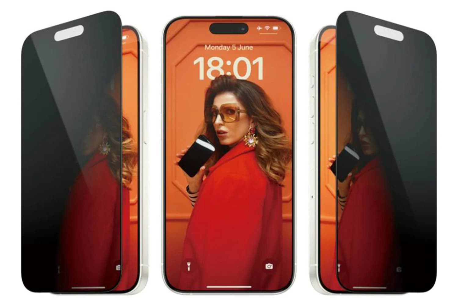PanzerGlass iPhone 15 Pro Privacy Screen
