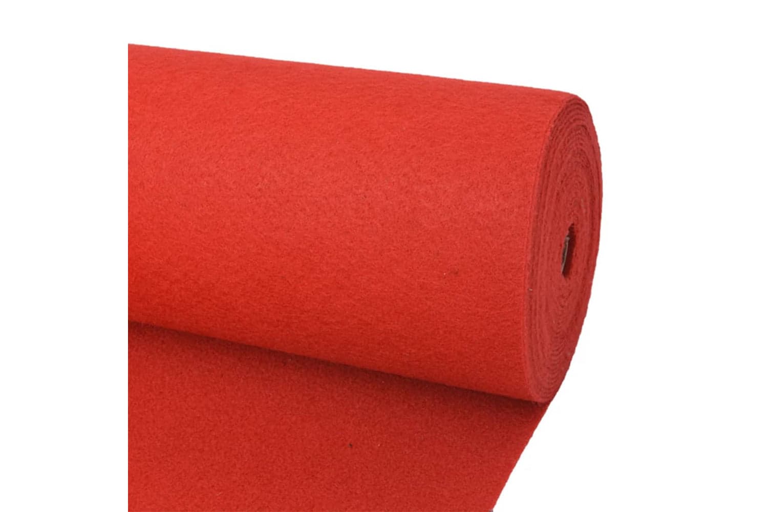 Vidaxl 30080 Exhibition Carpet Plain 1x12 M Red