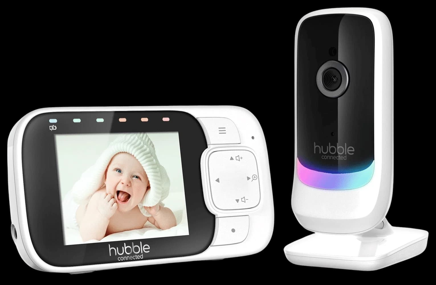 Hubble Nursery View Glow Digital Video Baby Monitor