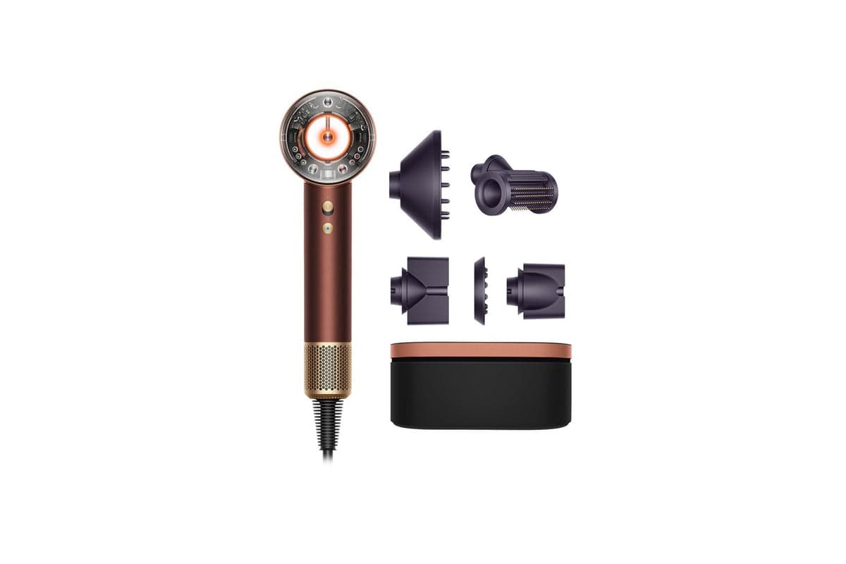 Dyson Supersonic Nural Hair Dryer Straight+Wavy | 292719-01 | Plum/Copper