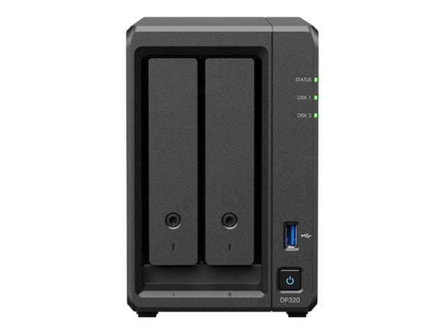 SYNOLOGY - ActiveProtect Appliance DP320 - NAS server - 16 TB - HDD 8 TB x 2 - RAID 1 - RAM 8 GB - Gigabit Ethernet