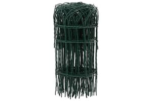 Vidaxl 141071 Garden Border Fence Powder-coated Iron 10x0.4 M
