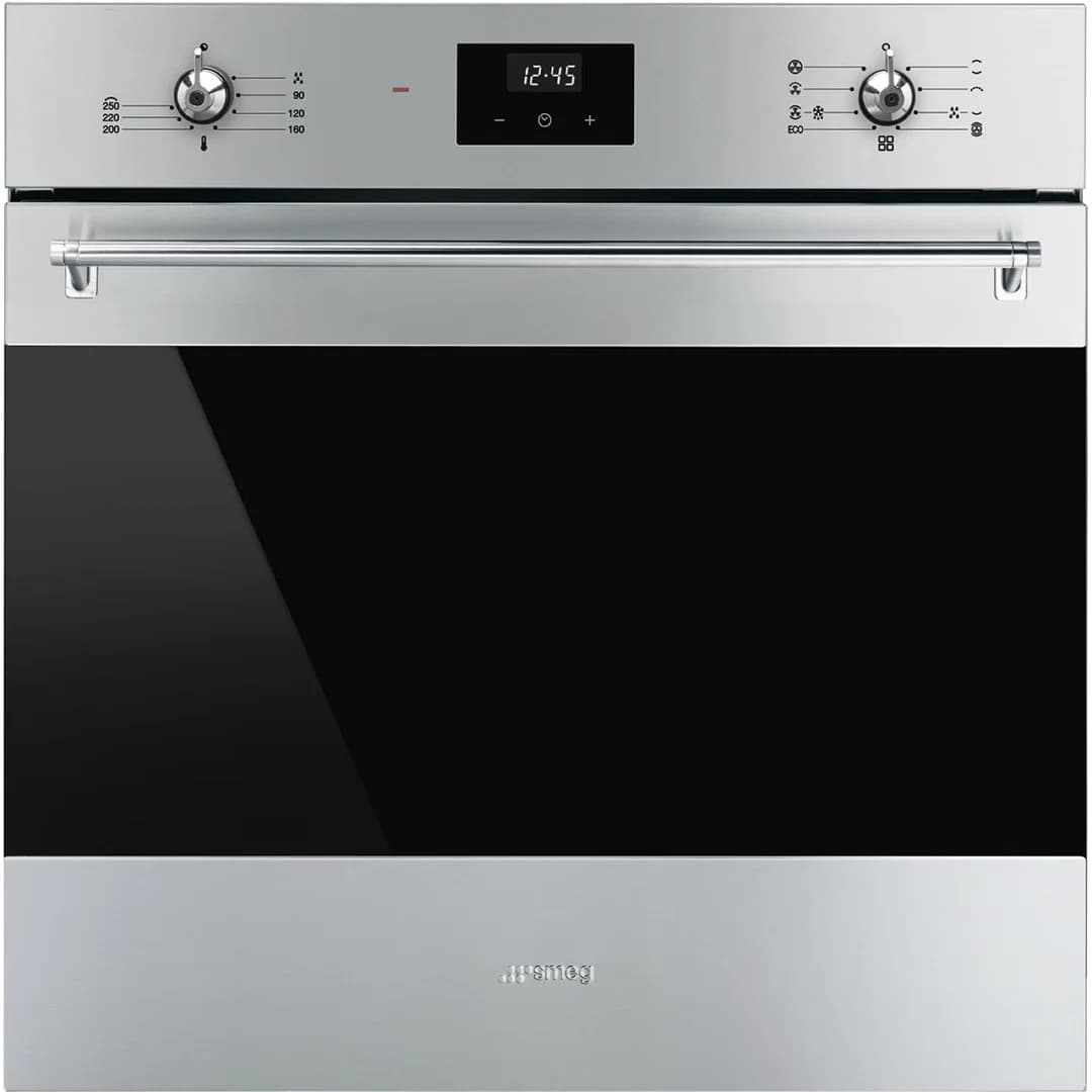 Smeg 60cm Multifunction Single Oven | Stainless Steel