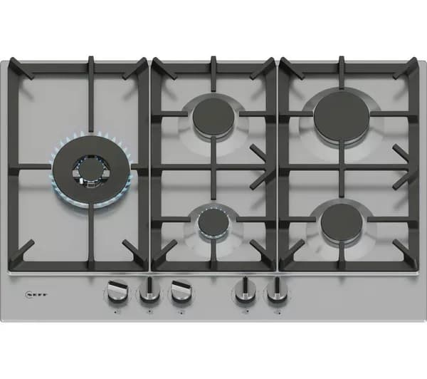 NEFF N70 T27CIS8N0 75 cm Gas Hob - Stainless Steel