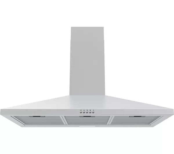 LOGIK L90CHDX21 90 cm Chimney Cooker Hood - Stainless Steel