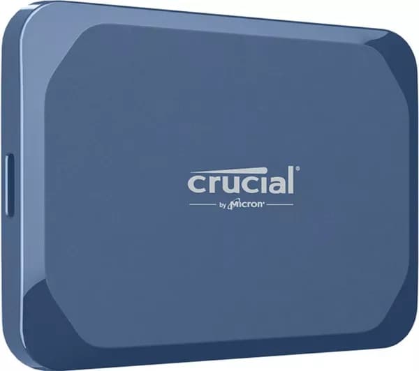 CRUCIAL X10 External SSD - 4 TB, Blue