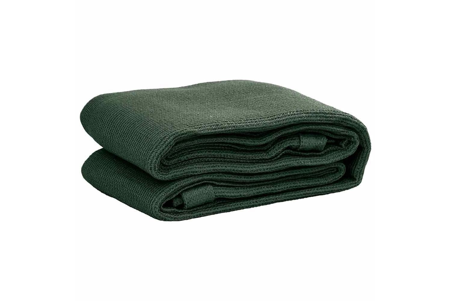 vidaXL 310696 Tent Carpet 200x200cm Dark Green