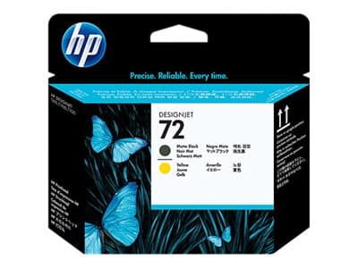 HP - 72 - yellow, matte black - printhead