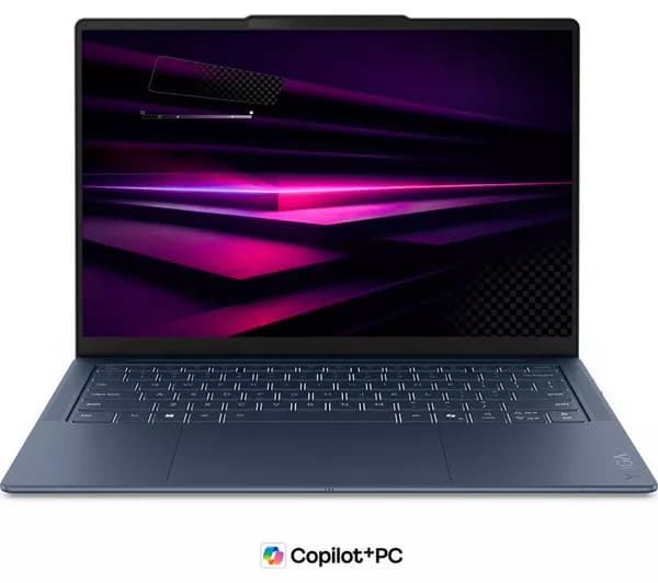 LENOVO Yoga Slim 7 14" Laptop, Copilot+ PC - Snapdragon X2 Elite, 1 TB SSD, Cosmic Blue