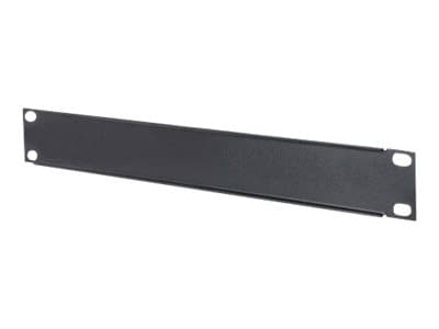 Intellinet 10" Blank Panel, 1U Cover for Unused Space in 10" Cabinet, Metal, Black