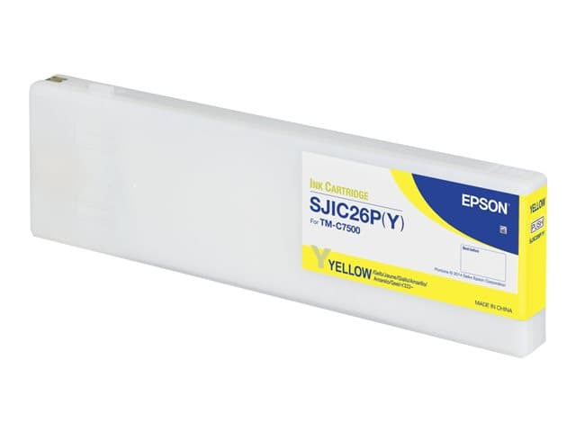 EPSON - SJIC26P(Y) - yellow - original - ink cartridge