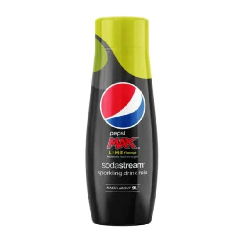 SodaStream 440ml Pepsi Max Lime Flavour Syrup Mix | 1925612440