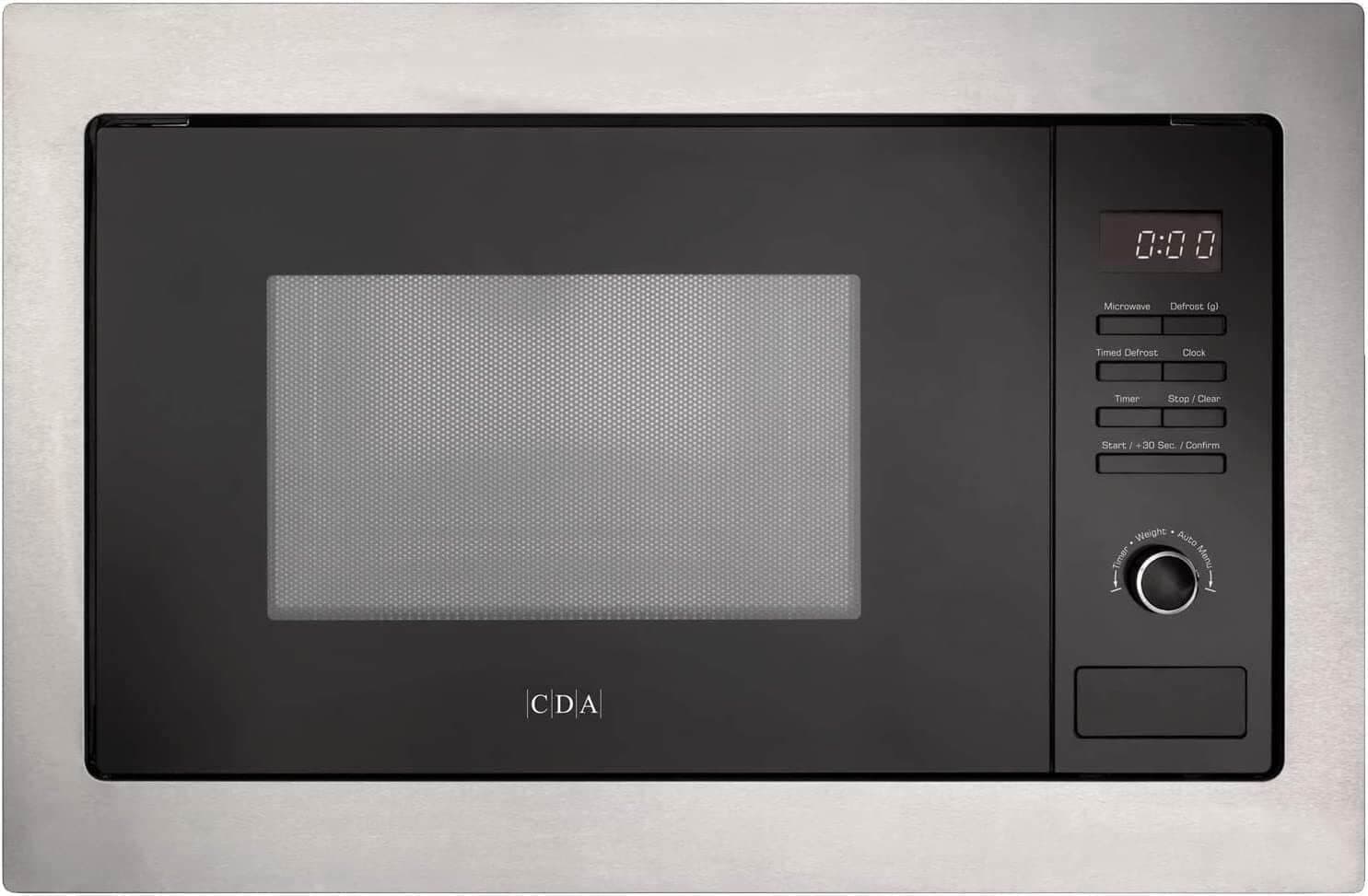 CDA Built-In 25 Litre 900W Microwave | Stainless Steel