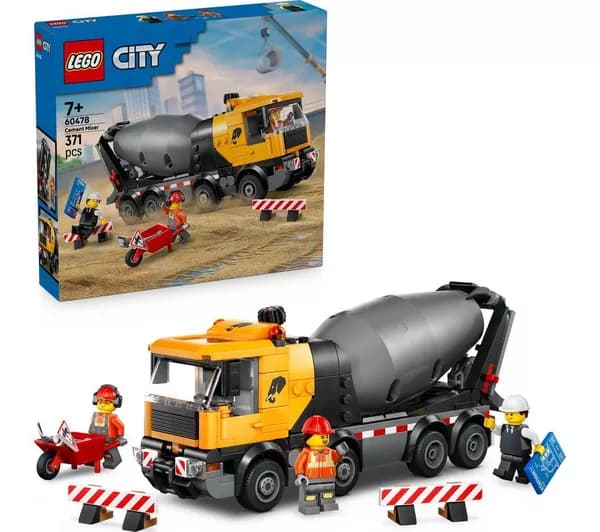 LEGO City 60478 Cement Mixer Set