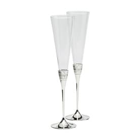 With Love Toasting Flute, Set of Two