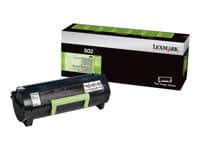 LEXMARK - 502 - black - original - toner cartridge - LCCP, LRP