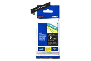 Brother TZe-345 18mm Labelling Tape Cassette | White on Black