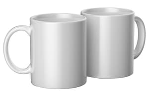 Cricut Ceramic Mug Blank | 2 Pack | White