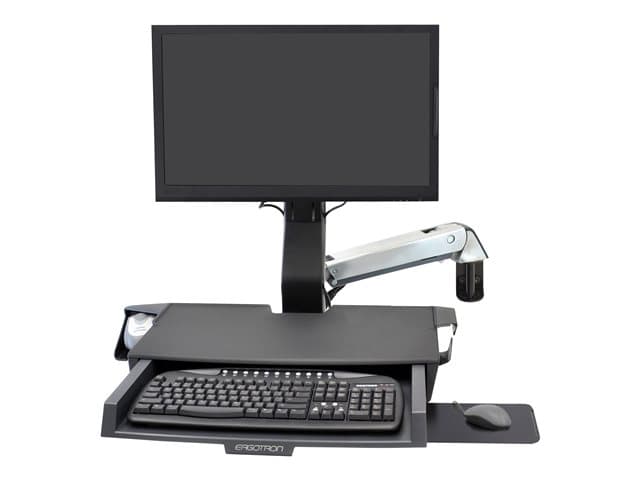 ERGOTRON - StyleView mounting kit - for LCD display / keyboard / mouse / barcode scanner - polished aluminium