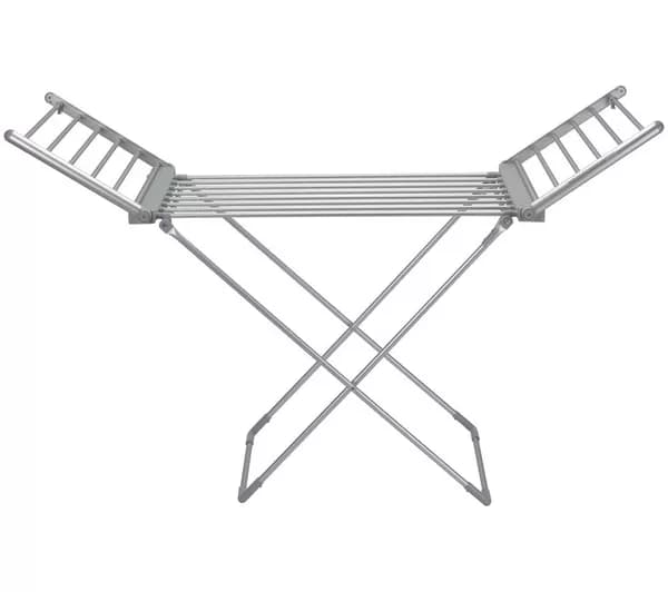 LOGIK L12CA26 Heated Clothes Airer - Silver