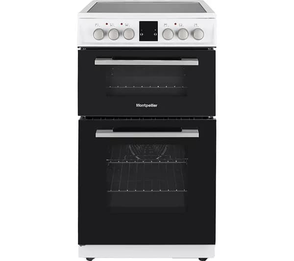 MONTPELLIER MDOC50FW 50 cm Electric Ceramic Cooker - White