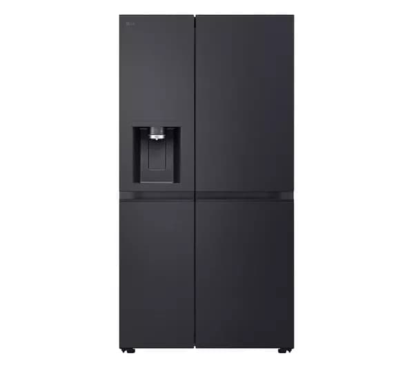 LG NatureFRESH GSLE91EVAB Smart Fridge Freezer - Essence Black Steel