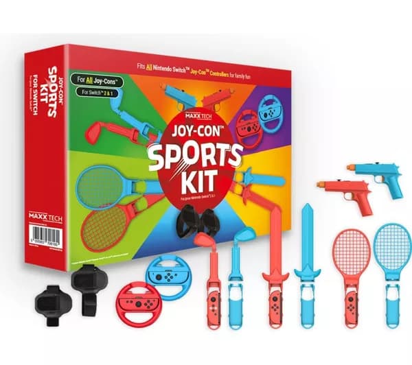 MAXX TECH Nintendo Switch 1 & 2 Joy-Con Sports Kit