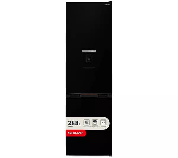 SHARP SJ-BB05DTDBE-EN 60/40 Fridge Freezer - Black
