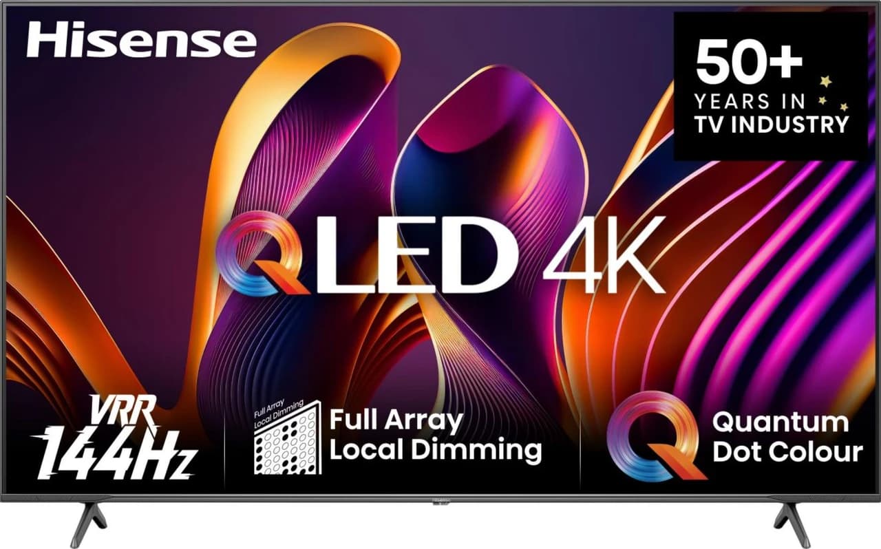 Hisense 75E71NQPRO 75 Inch QLED Smart TV Series E7NPRO – Black