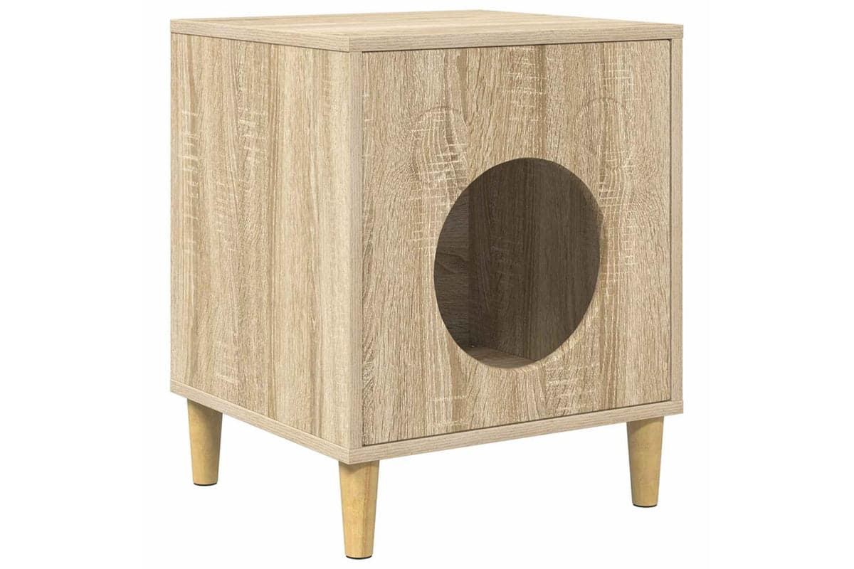 Vidaxl Cat House Sonoma 425 X 40 X 53 Cm Engineered Wood