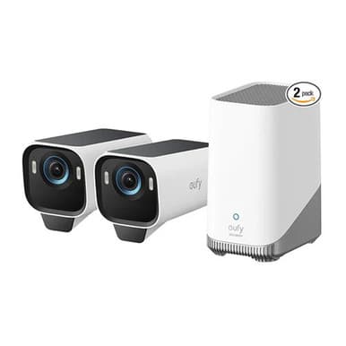 Eufy eufyCam S3 Pro Wireless Outdoor Camera 2-Cam Kit | T88923W1