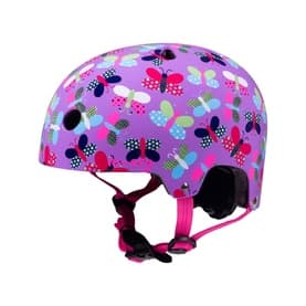 Micro Scooter Butterfly Printed Medium Bike Helmet